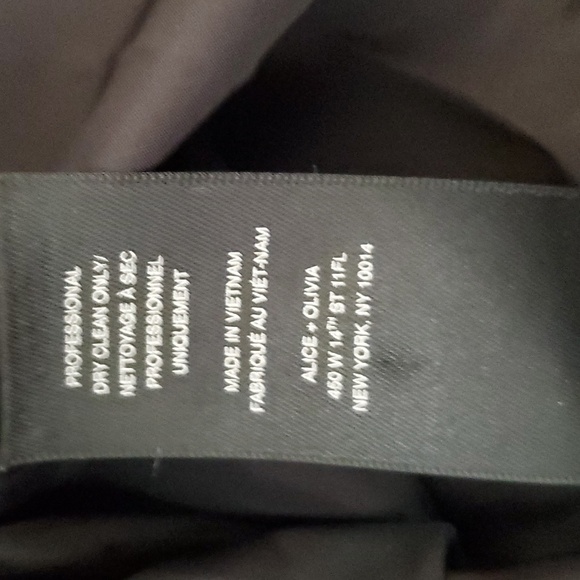 Alice+Olivia | Strapless Embroidered Mini Dress Sz 4 - Picture 10 of 13